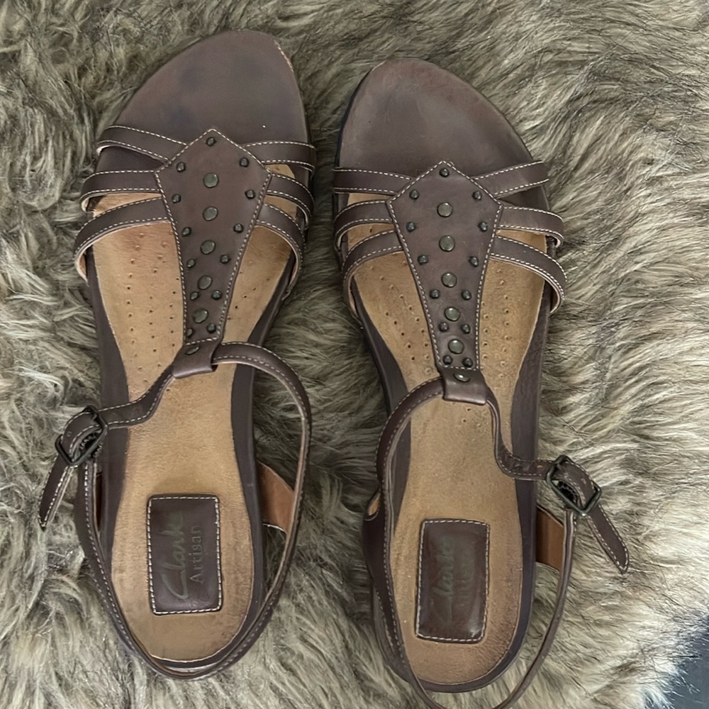 Clarks Artisan sandals women size 8 1/2